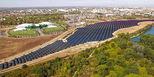 Urbasolar, centrale solaire sur l'ancien site AZF de Toulouse