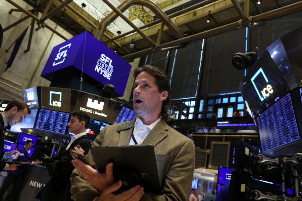 Traders a la bourse de new york (nyse)