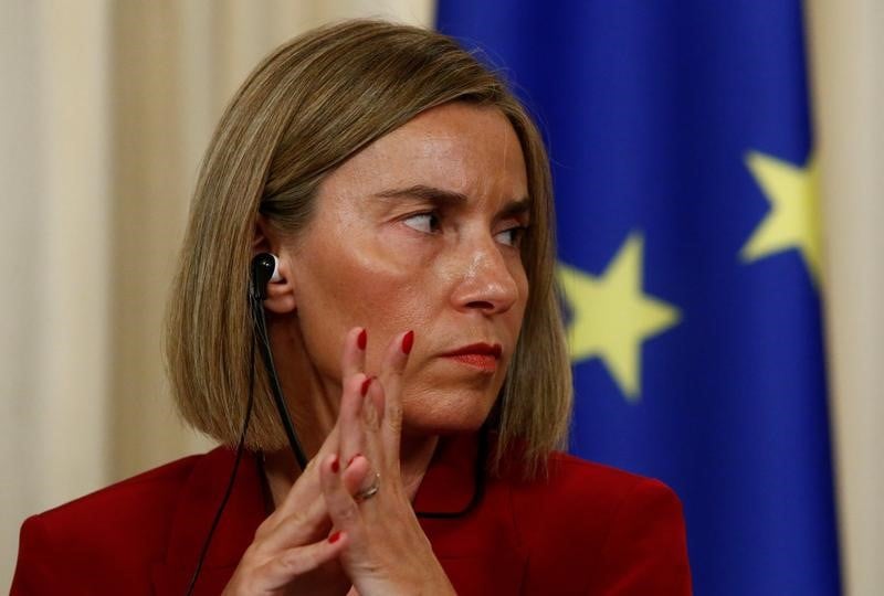 La porte-parole de la diplomatie europeenne en visite a cuba