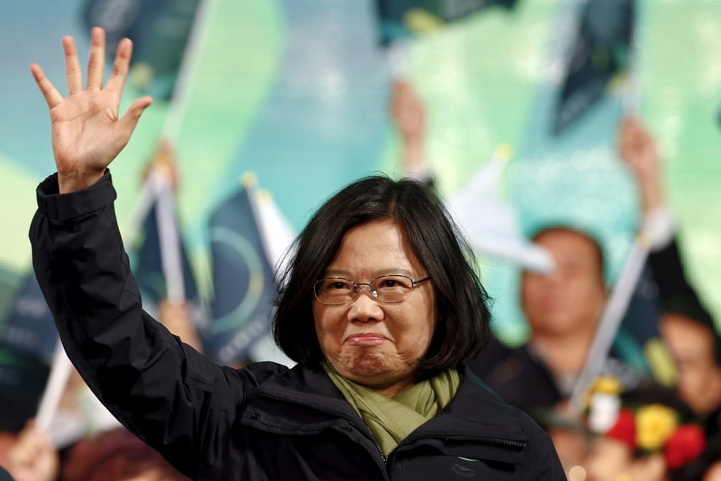 Victoire de la candidate de l'opposition a la presidentielle a taiwan