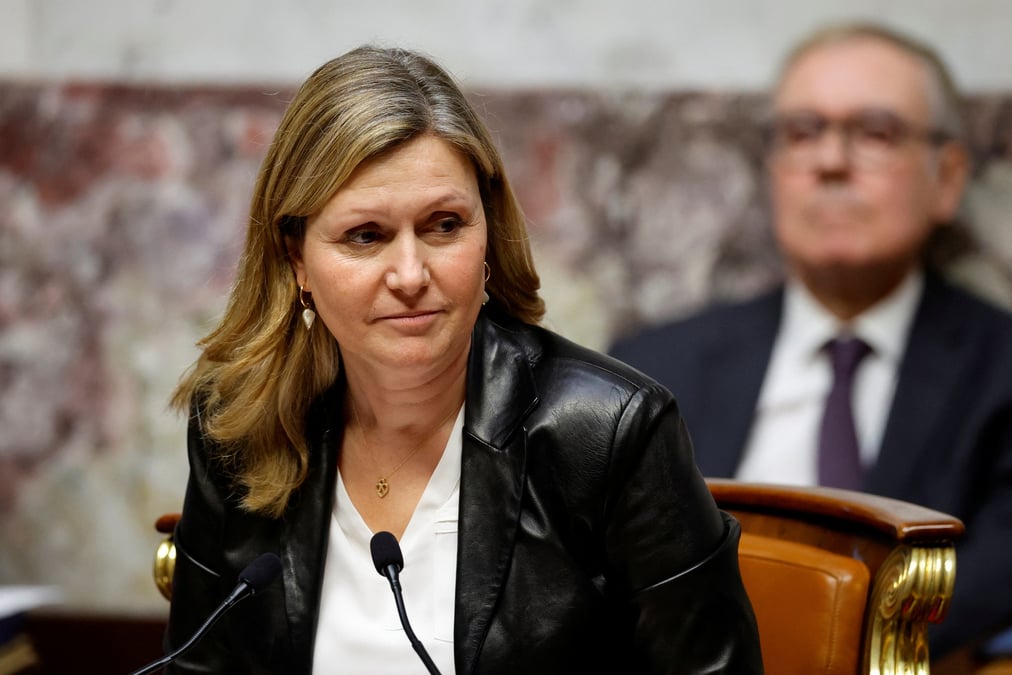 Yael braun-pivet, presidente de l'assemblee nationale