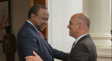 Kenya Suisse Kenyatta Alain berset