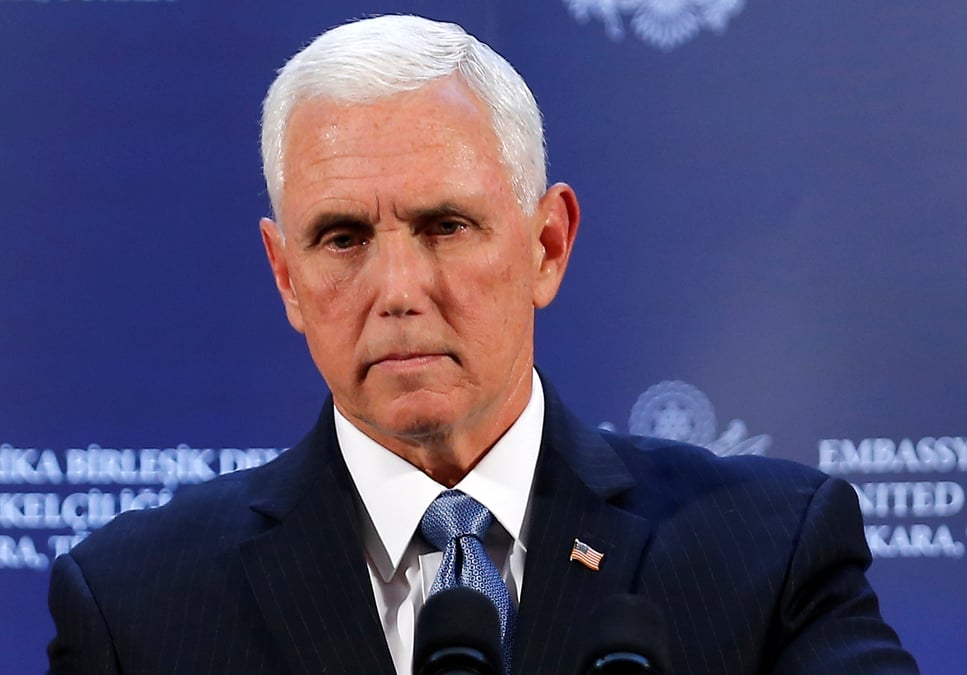 Pence soutient les manifestants de hong kong, critique nike et la nba