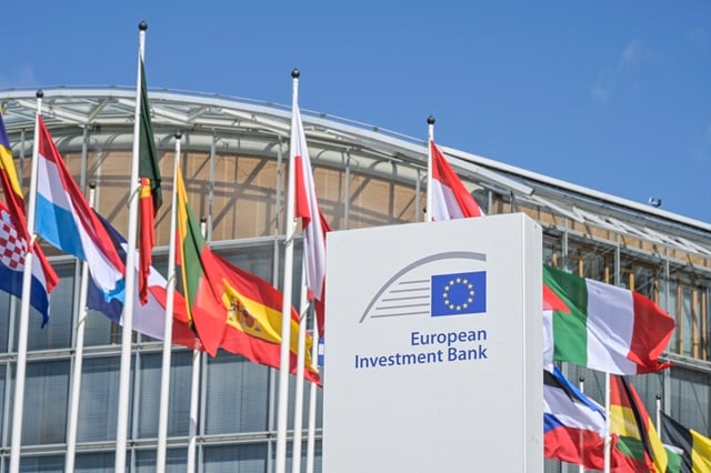 Le siège de la Banque européenne d'investissement au Luxembourg.