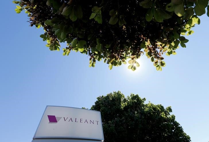 Valeant a suivre a wall street