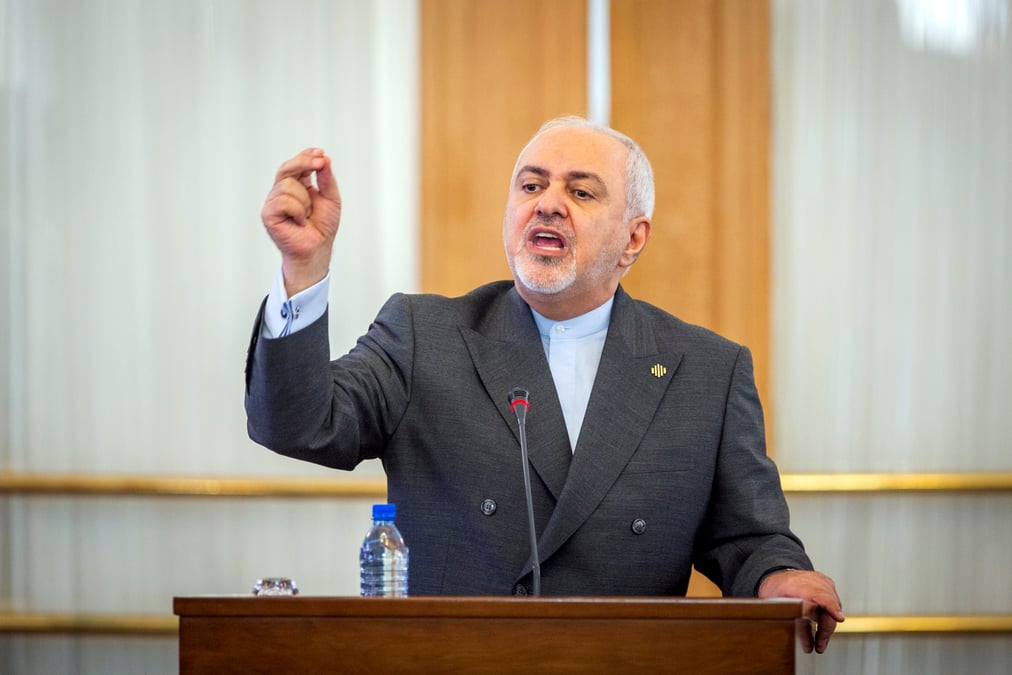Les etats-unis ont fait du golfe une poudriere, accuse zarif