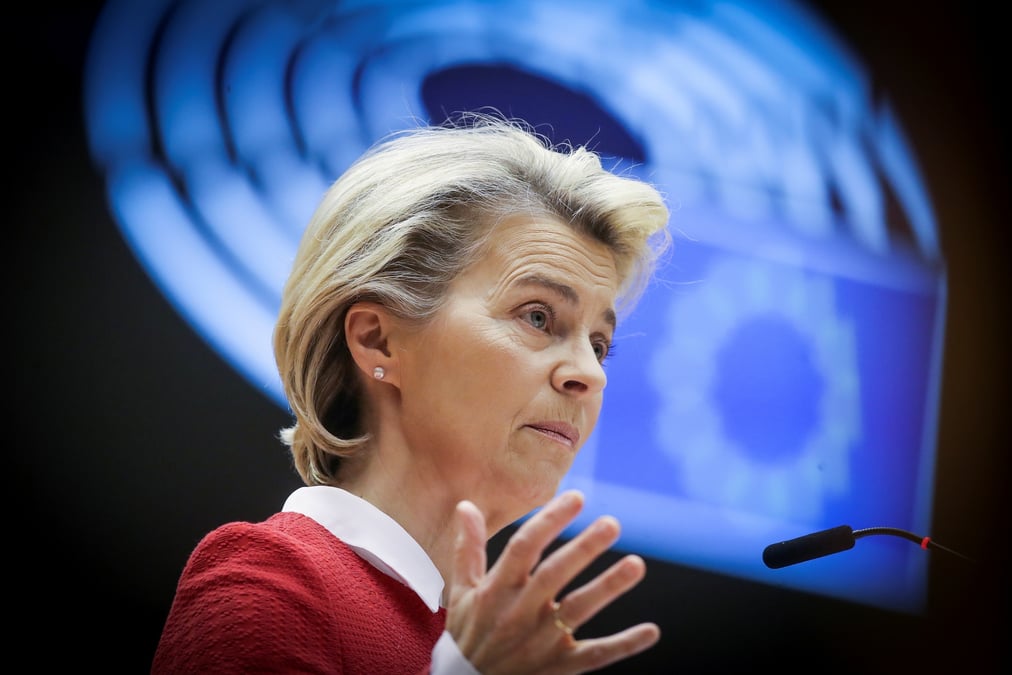Ue: le plan de relance, opportunite du siecle selon ursula von der leyen