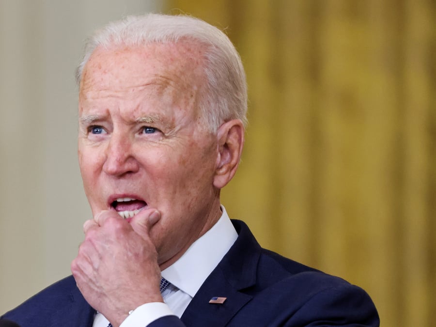 Etats-unis: la popularite de biden au plus bas apres la prise de kaboul par les taliban
