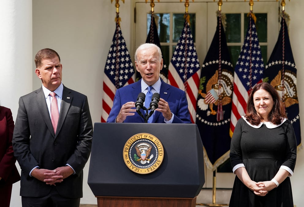 Photo d'archives du president americain joe biden a washington, aux etats-unis