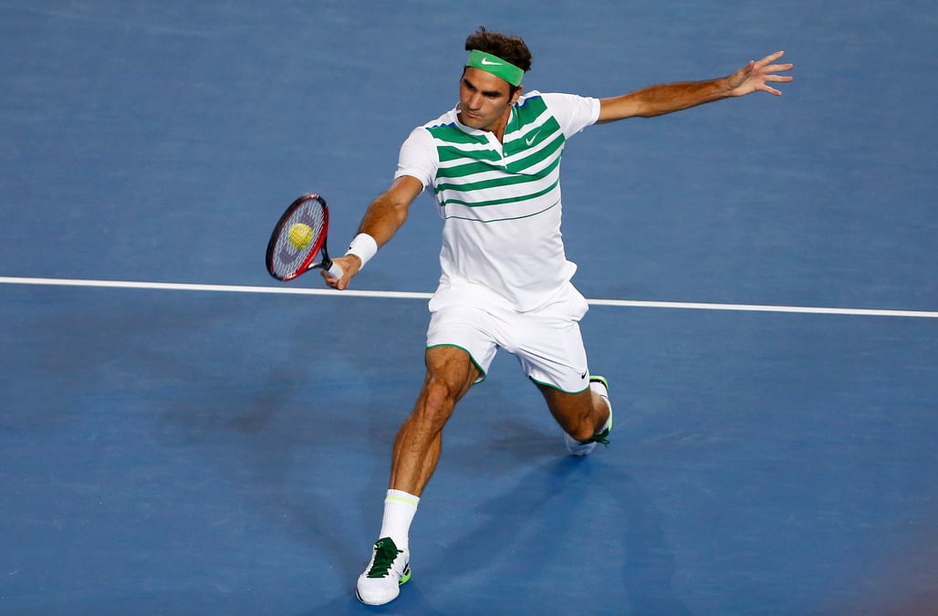 Federer surclasse goffin, berdych a souffert
