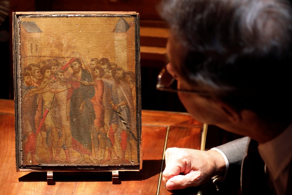 Un petit tableau de cimabue attribue 24 millions d'euros