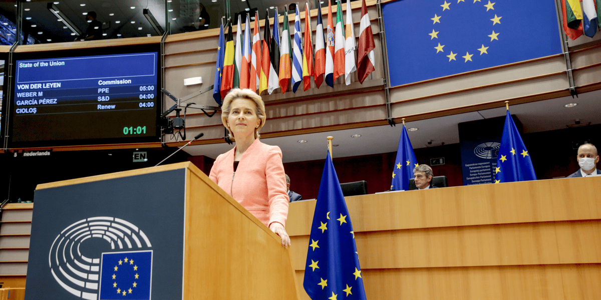 Ursula von der leyen plaide pour une ue plus unie face a la crise