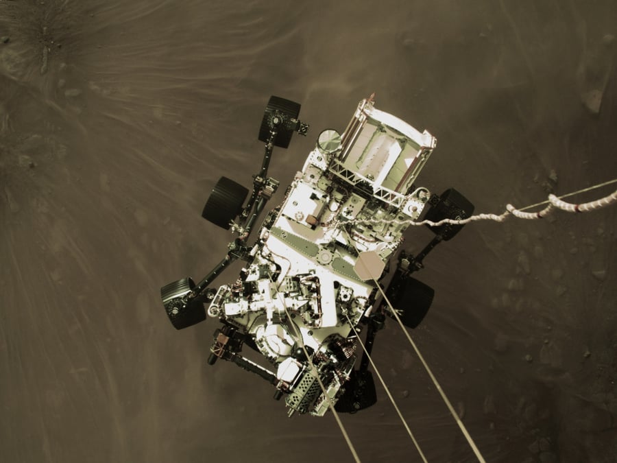 Perseverance atterrit sur Mars