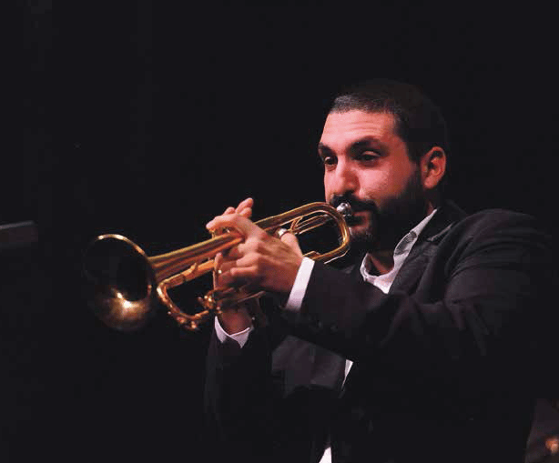 De nombreux artistes de renommée internationale se produisent à Marciac, tel le trompettiste Ibrahim Maalouf en 2018.
