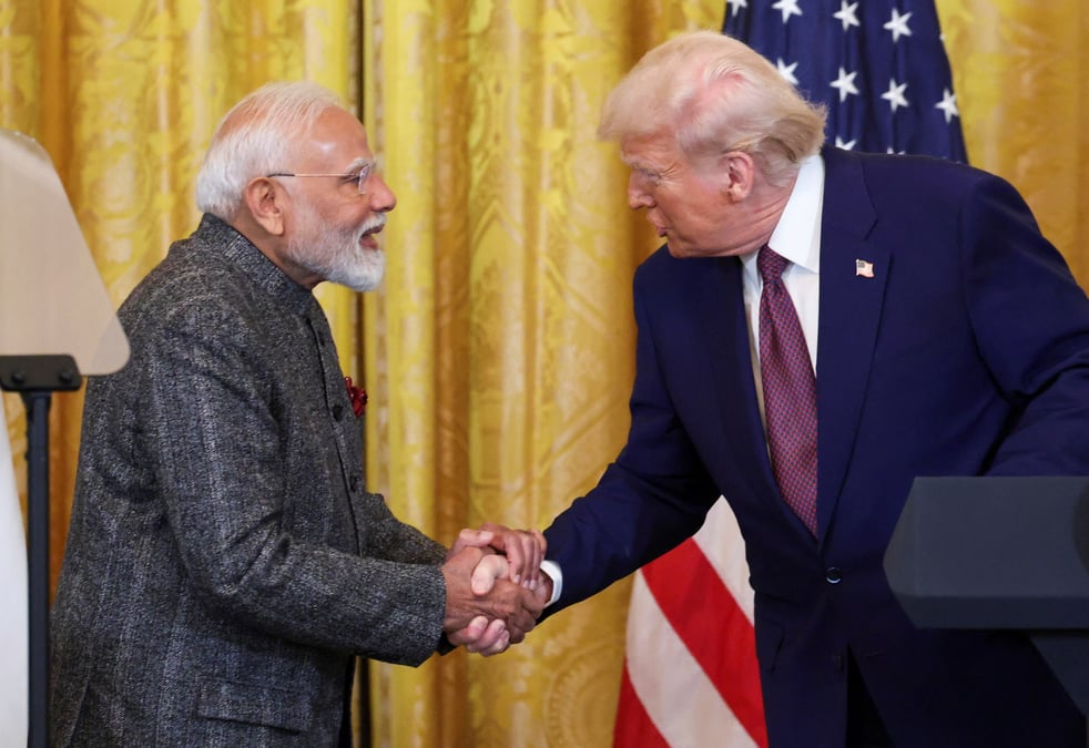 Le déficit commercial des États-Unis vis-à-vis de son partenaire indien est de 46 milliards de dollars.