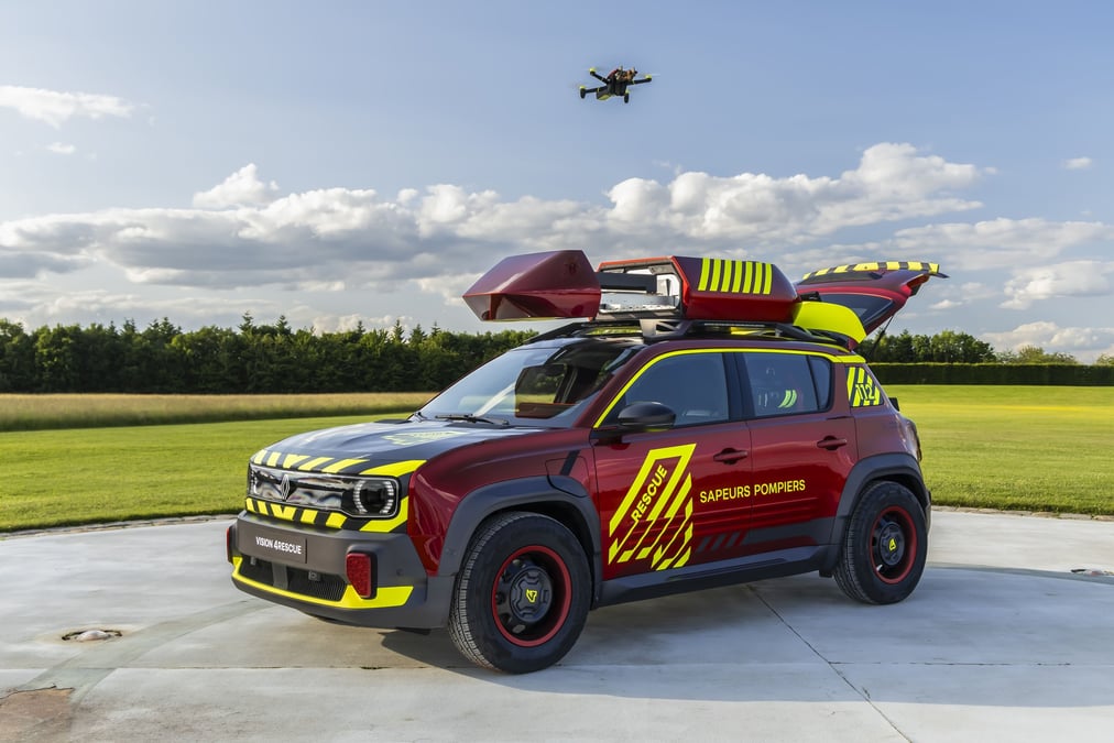 Ce nouveau modèle en phase de test embarque même un drone.