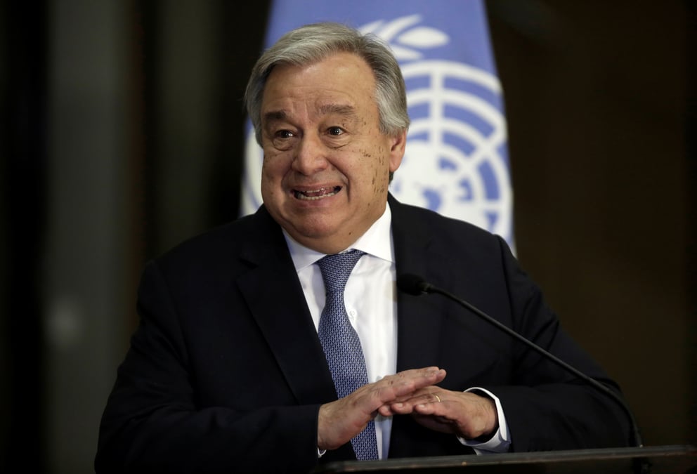 L'onu est en manque de liquidites, dit guterres