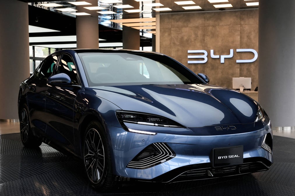 Le constructeur chinois BYD s’est imposé sur la scène internationale ces dernières années.