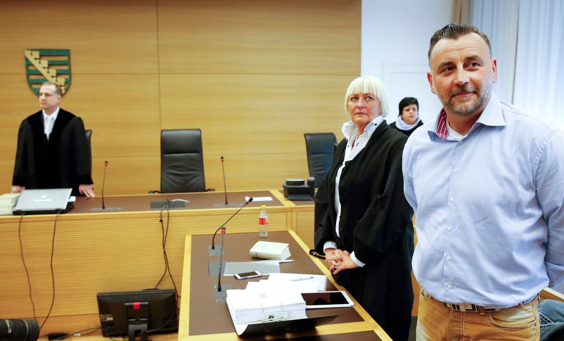 Le leader en allemagne du mouvement pegida en proces