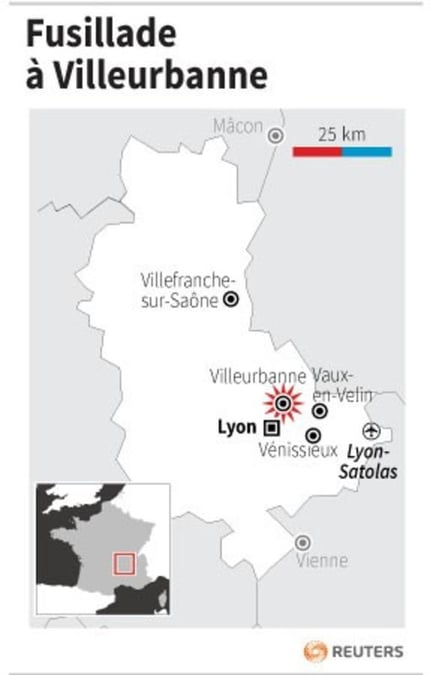 Fusillade a villeurbanne