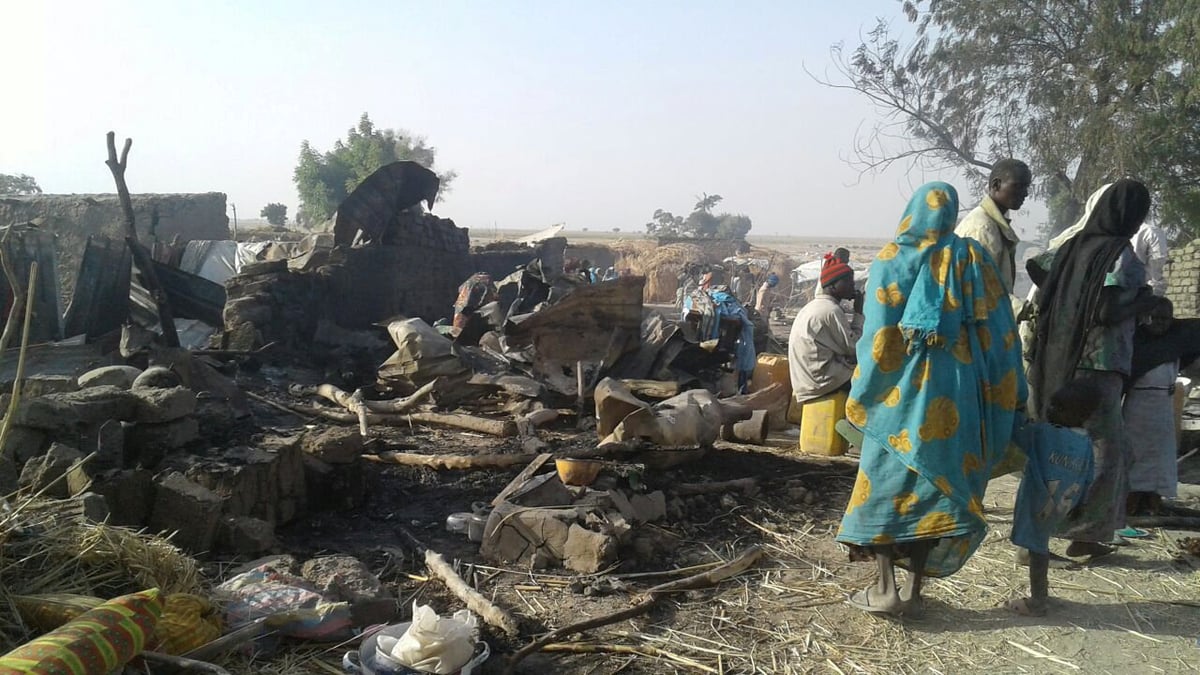 Au nigeria, le raid de mardi a fait 70 morts, selon la croix-rouge