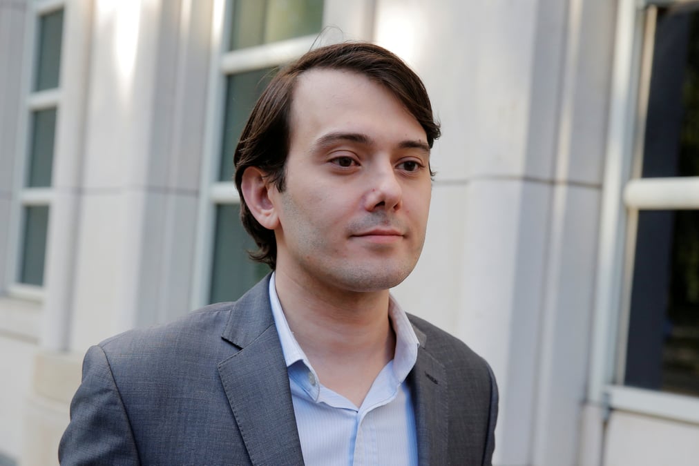 Usa: 15 ans de prison reclames contre l'homme d'affaires shkreli