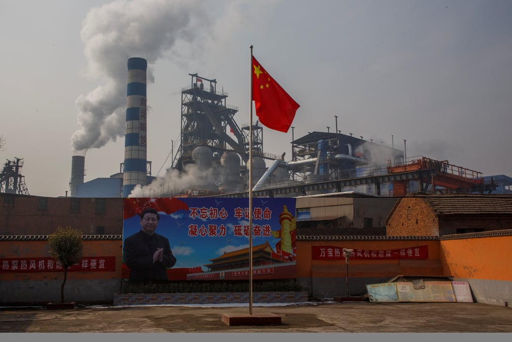 Les emissions de gaz a effet de serre de la chine ont augmente de 50% en dix ans