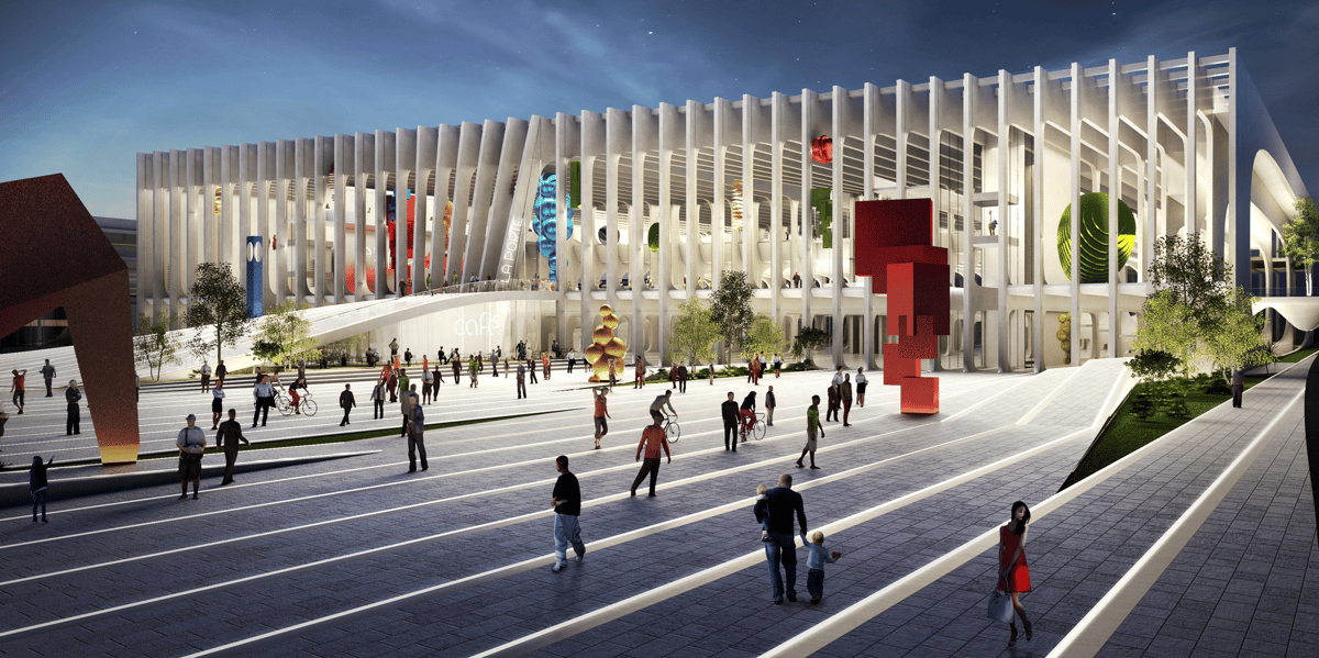 Europacity, Grande Halle