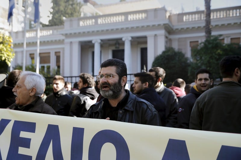 Des centaines de retraites manifestent a athenes contre un projet de reforme