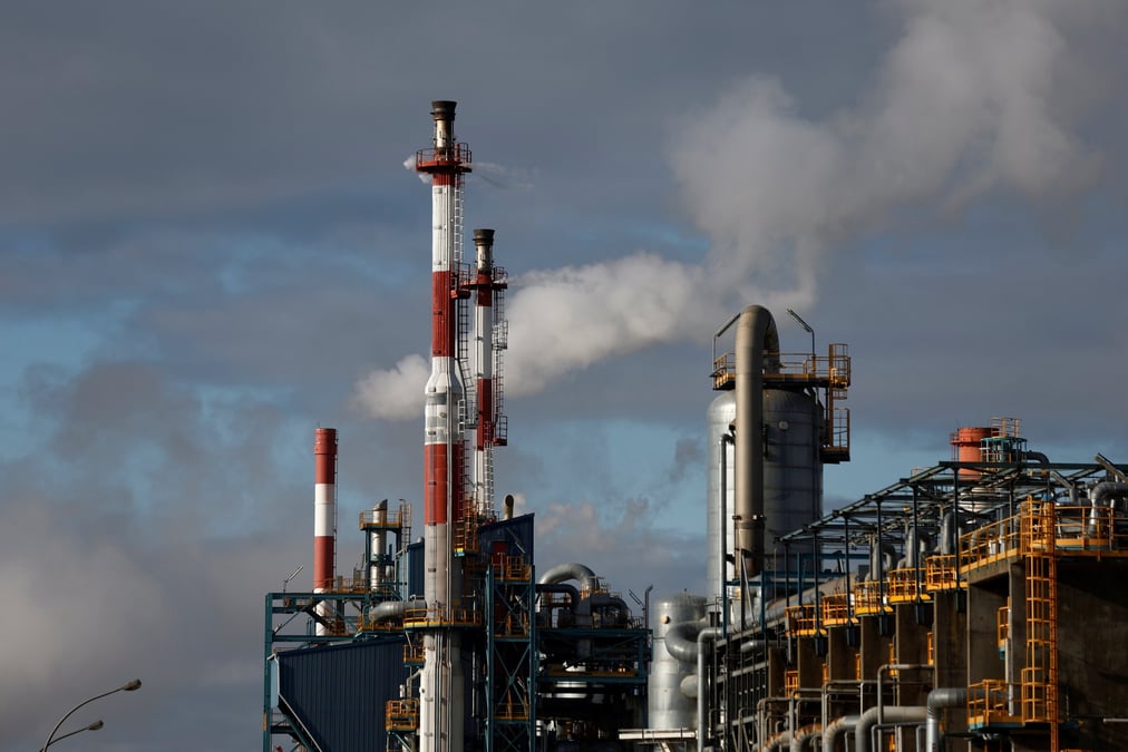 Le site industriel d'alsachimie a chalampe
