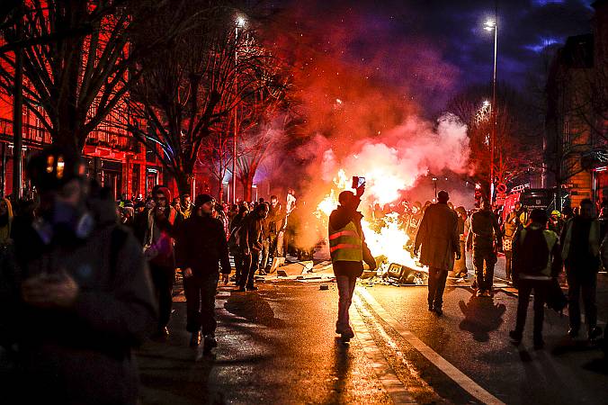 Gilets jaunes BX 19 janvier