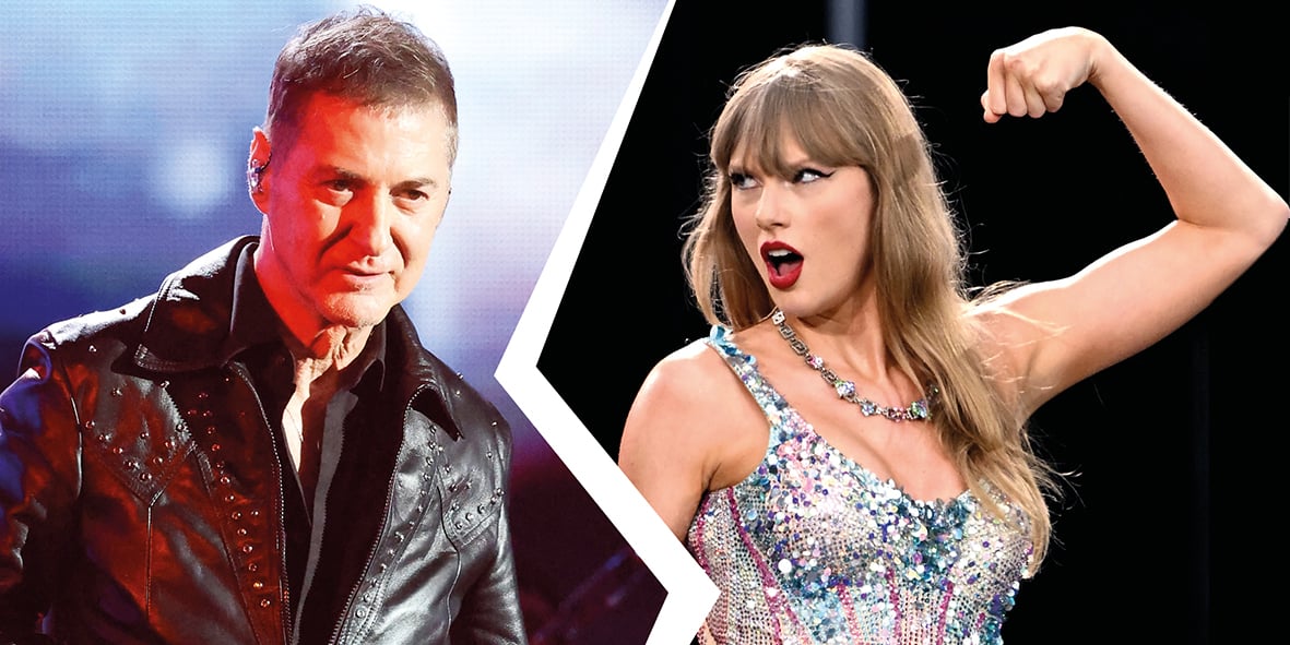 Etienne Daho et Taylor Swift. Le modèle « Market Centric » bénéficie à une petite minorité de vedettes « mainstream » au détriment de l’écrasante
majorité des artistes dotés d’une audience dite moyenne.