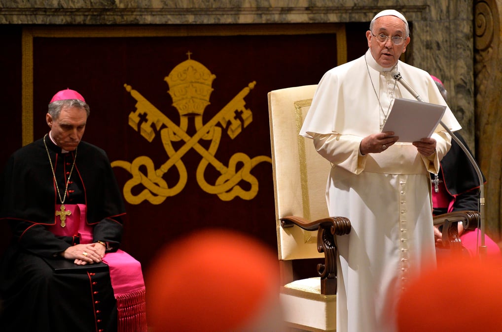 Le pape juge la curie atteinte d'"alzheimer spirituel"