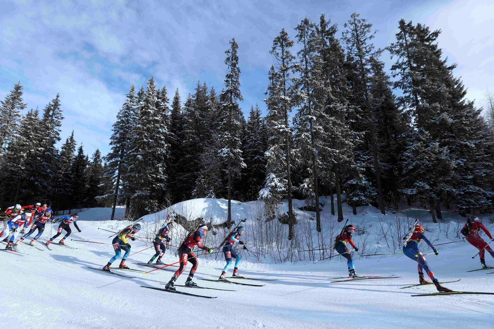 Le relais individuel russe champion d'europe, la france septieme