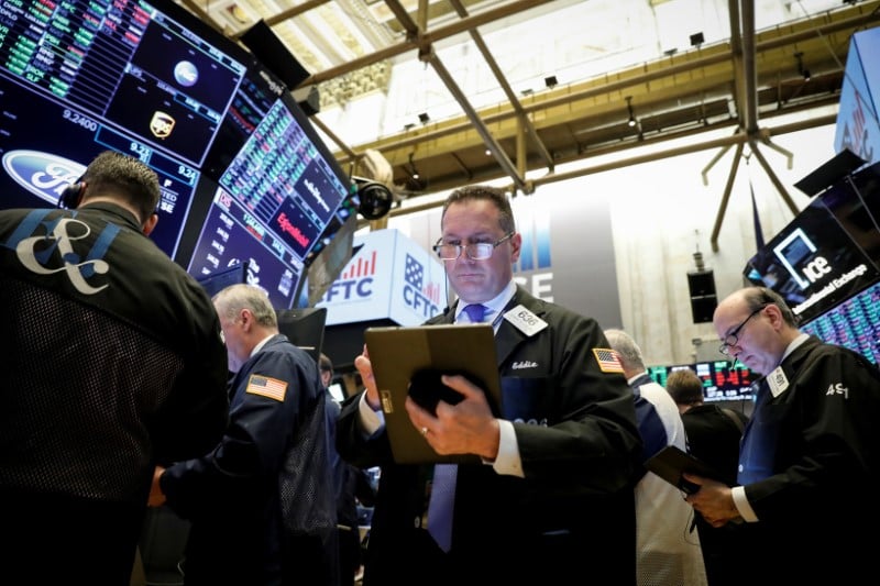 La bourse de new york ouvre en baisse