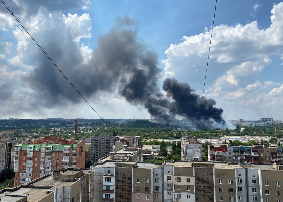 Ukraine: les troupes russes approchent de la region de donetsk