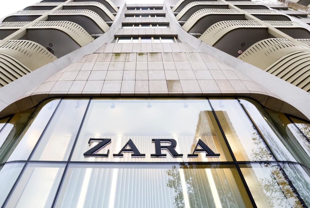 Un magasin zara a bruxelles