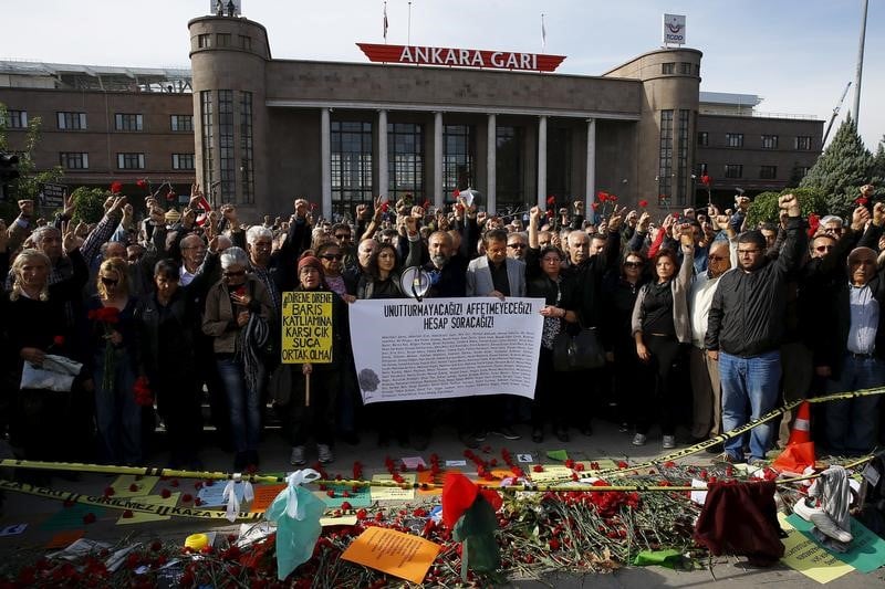Debut du proces des djihadistes impliques dans l'attentat d'ankara