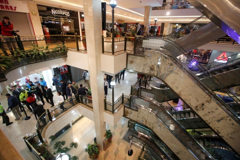 Explosion dans un centre commercial de bogota