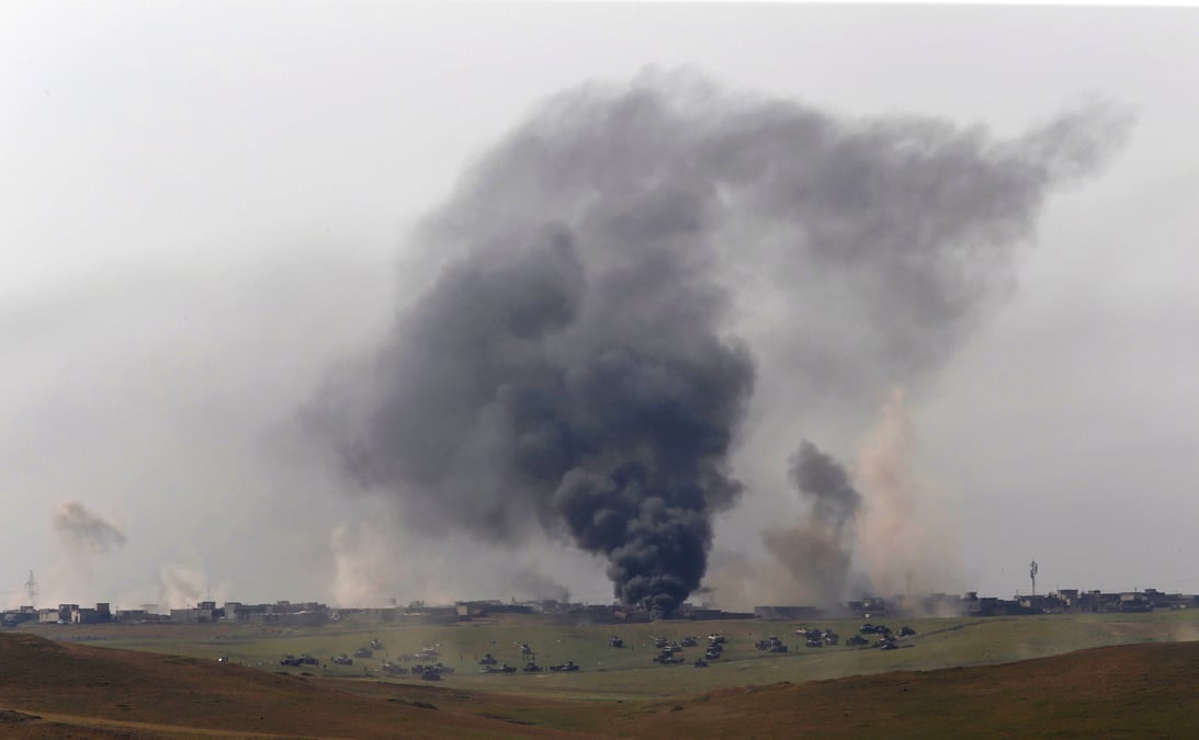 L'armee irakienne gagne du terrain a mossoul