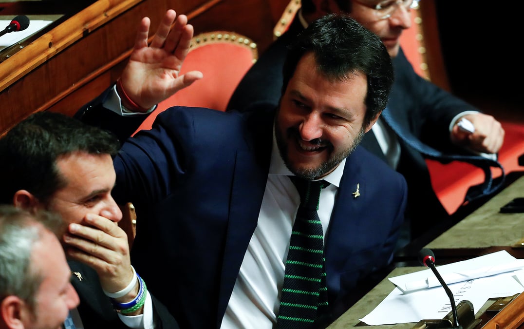 Italie: le chef de la ligue pret a discuter avec le m5s