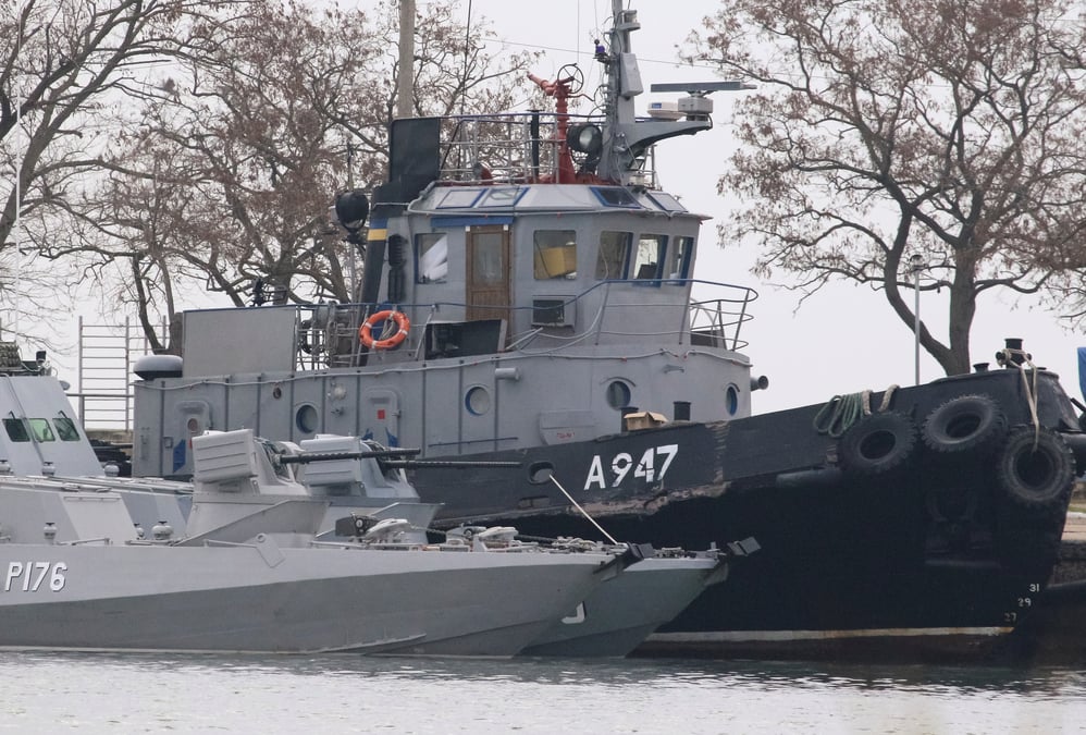 La russie refuse de liberer les marins ukrainiens qu'elle detient