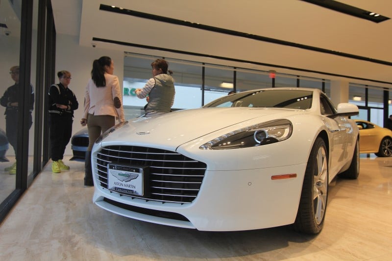 Aston martin a creuse ses pertes en 2014