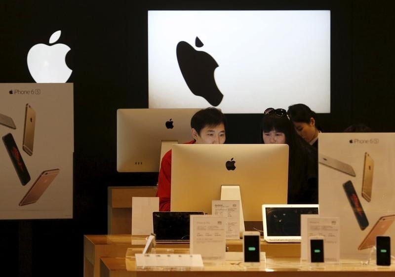 Prudence a court terme des analystes sur apple