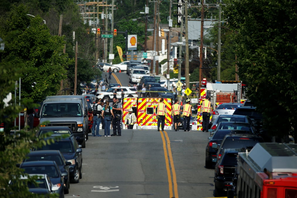 Fusillade a un evenement ou etaient des congressistes americains