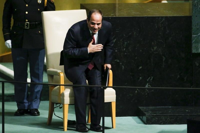 Le president egyptien sissi n'ira pas au-dela de deux mandats