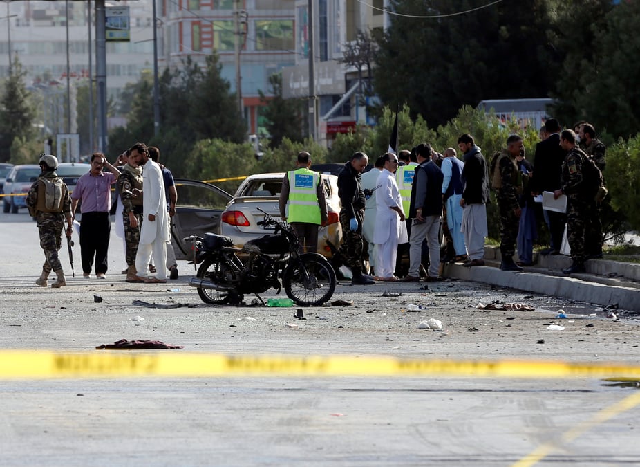Attentat a kaboul lors de la commemoration de la mort de massoud