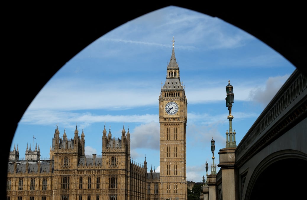 Big ben a londres, en grande-bretagne