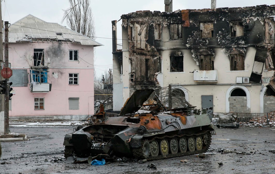 Les rebelles ukrainiens controleraient la ville de vouhlehirsk