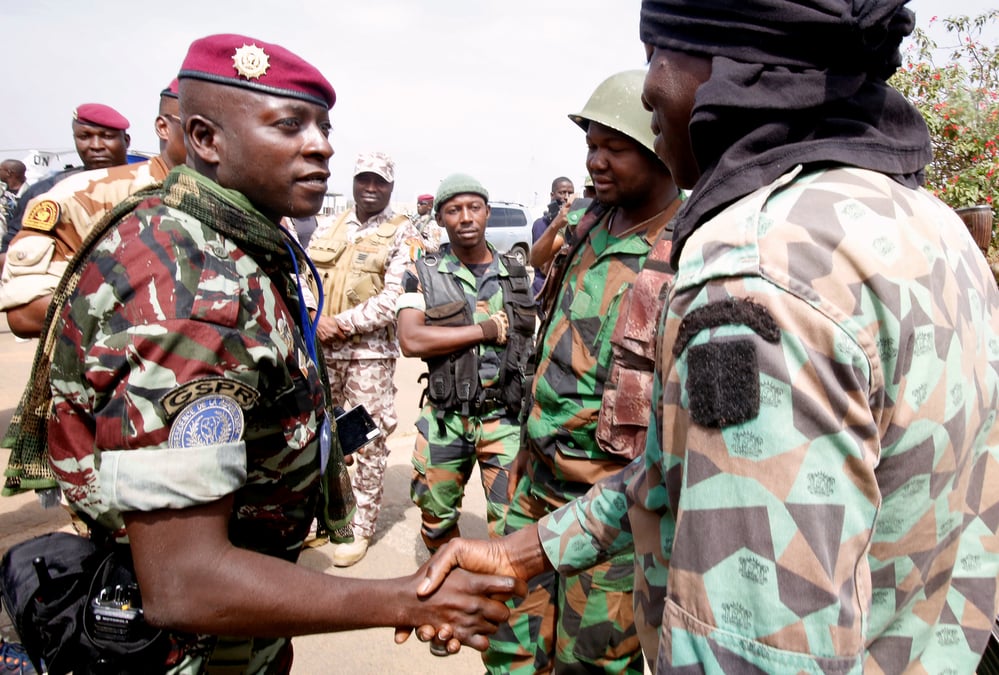 Accord conclu avec les mutins en cote d'ivoire